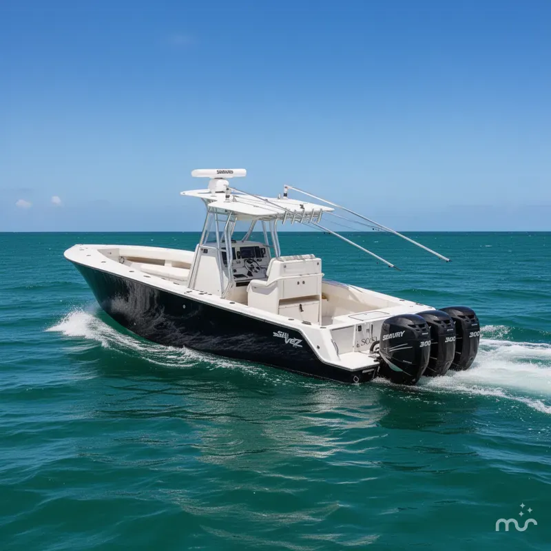 Slide: The Image of SeaVee 340Z 2015 - 1