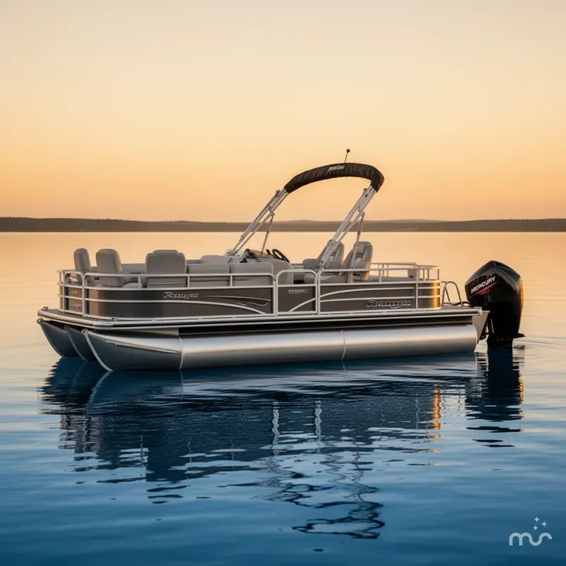 Slide: The Image of Ranger 223FC w/200HP Mercury 4 Stroke 2025 - 1
