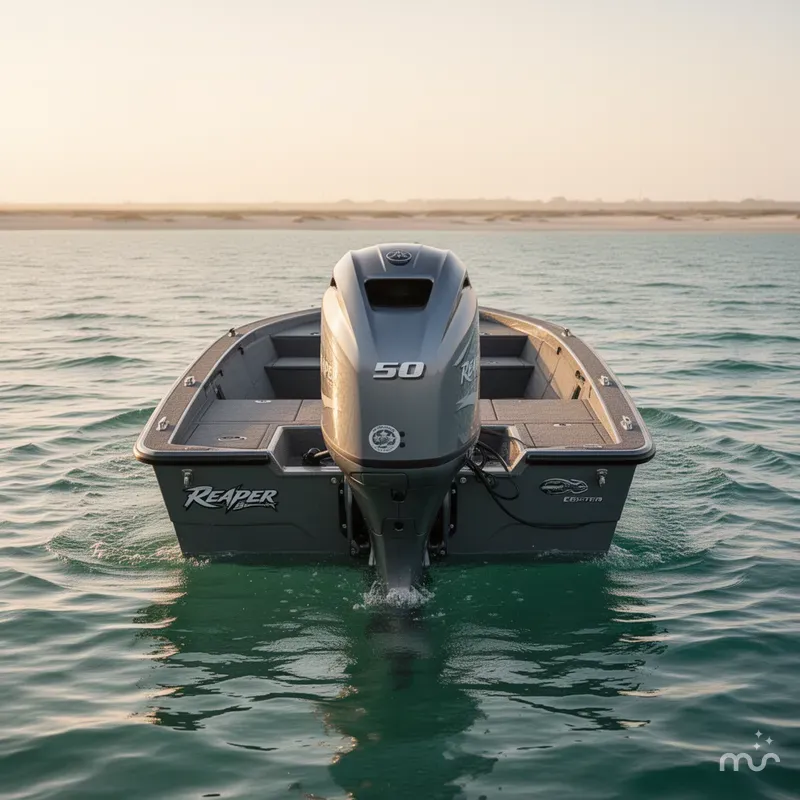 Slide: The Image of Reaper Boats 653 STEP TRANSOM 2025 - 2