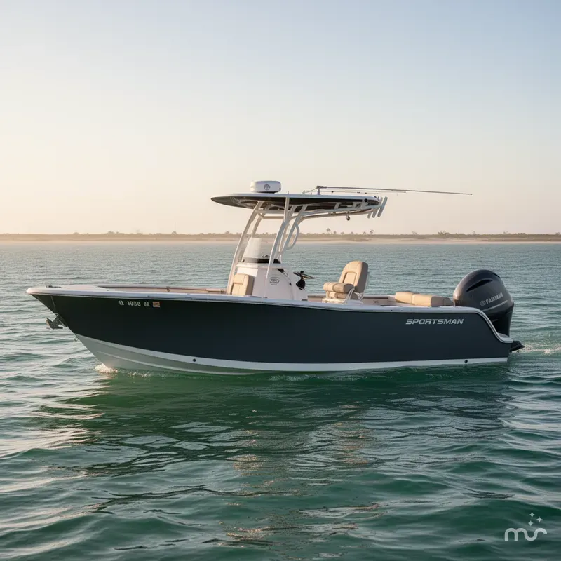 Slide: The Image of Sportsman Heritage 241 Center Console 2021 - 2