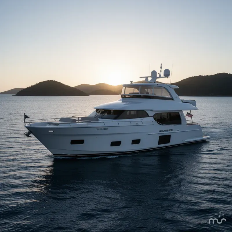 Slide: The Image of Ocean Alexander 70E Motoryacht 2020 - 1