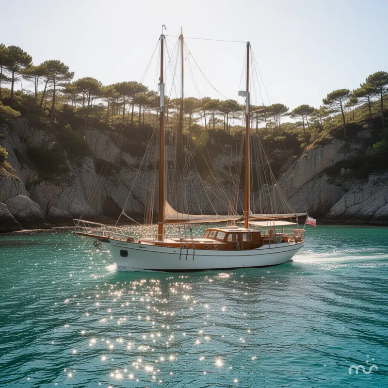 The Image of Burger Full Keel Steel Auxiliary Ketch 1949 - 0