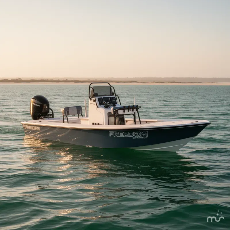 Slide: The Image of Freedom Boats 23' Warrior 2025 - 4