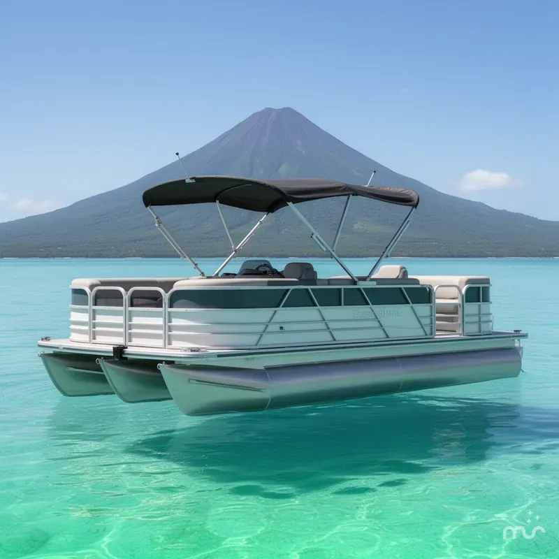 The Image of Berkshire 22 RFX LE Tri-toon Pontoon 2025 - 0