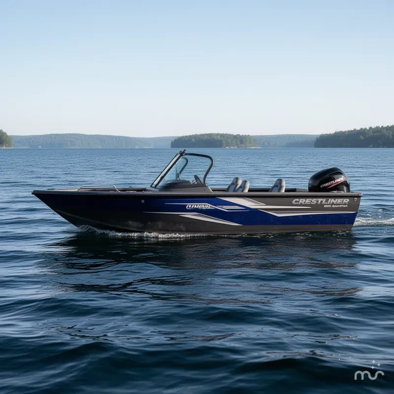 Slide: The Image of Crestliner 1850 Sportfish 2025 - 1