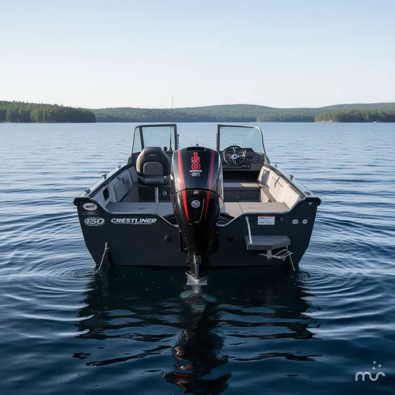 Slide: The Image of Crestliner 1850 Sportfish 2025 - 2