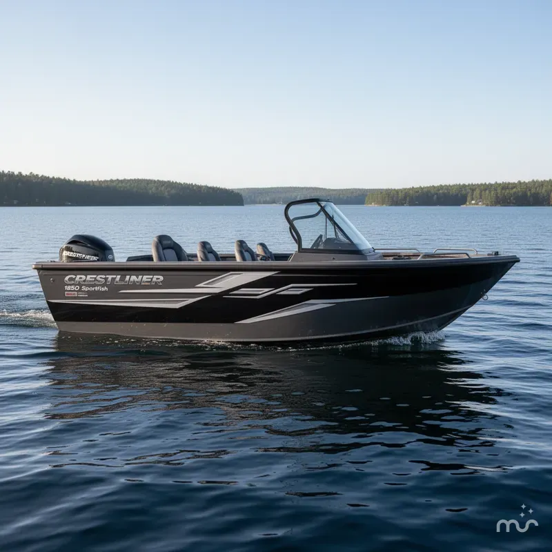 Slide: The Image of Crestliner 1850 Sportfish 2025 - 0