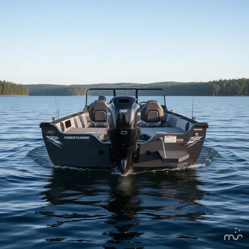 Slide: The Image of Crestliner 1850 Sportfish 2025 - 3