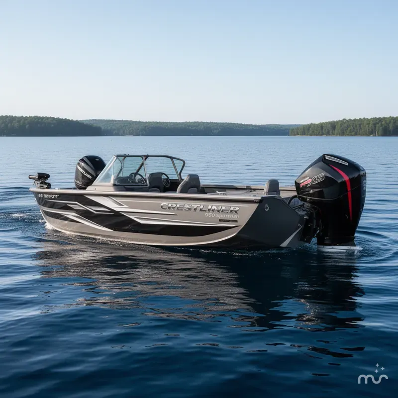 Slide: The Image of Crestliner 1950 Sportfish 2025 - 2