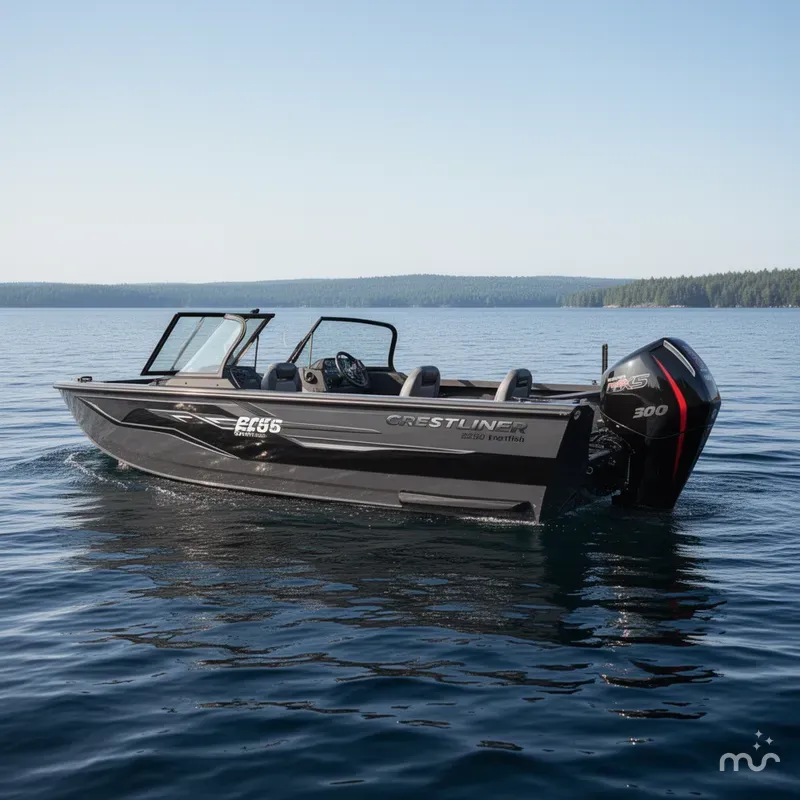 Slide: The Image of Crestliner 2250 Sportfish 2025 - 1