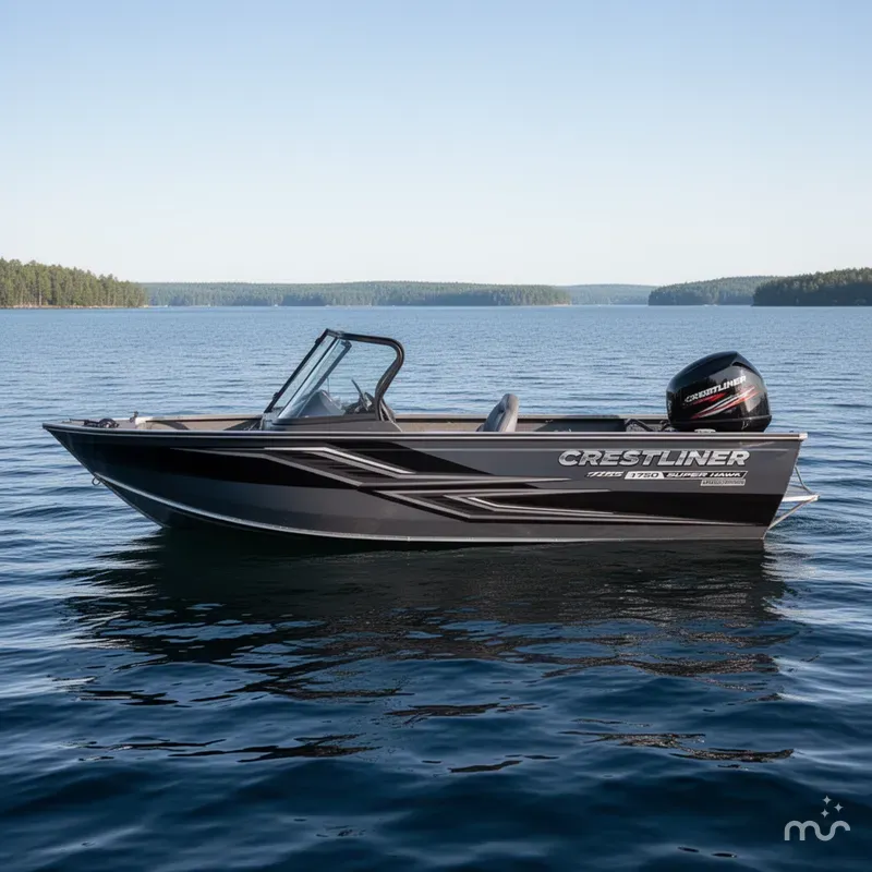 Slide: The Image of Crestliner 1750 Super Hawk 2025 - 1