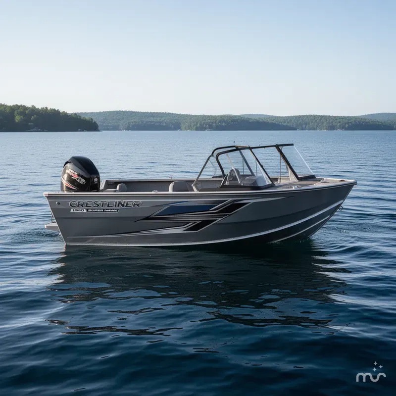 Slide: The Image of Crestliner 1950 Super Hawk 2025 - 1