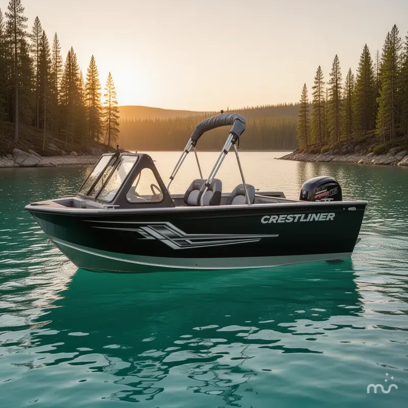 Slide: The Image of Crestliner 1850 Commander 2025 - 2