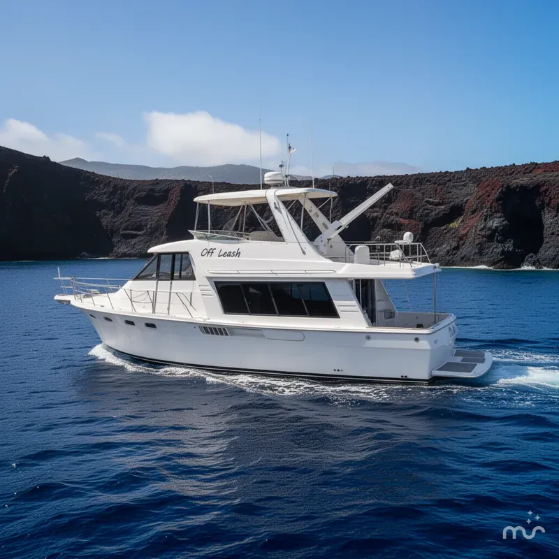 Slide: The Image of Bayliner 4788 Pilot House Motoryacht 1996 - 1