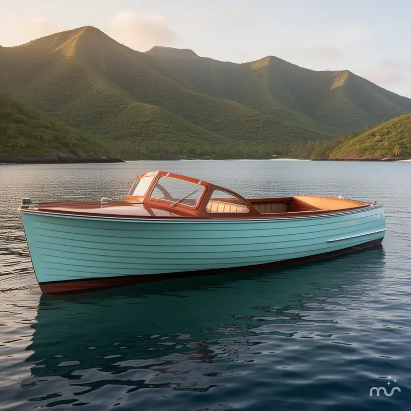 The Image of Lyman 18 Outboard 1956 - 0