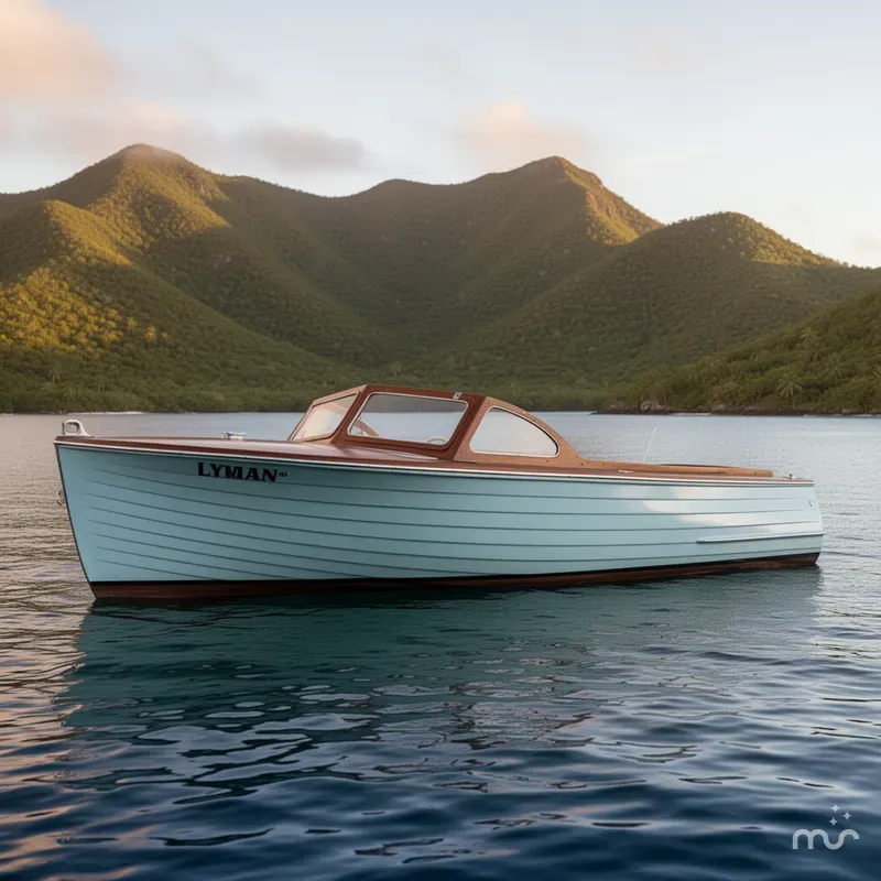 Slide: The Image of Lyman 18 Outboard 1956 - 2