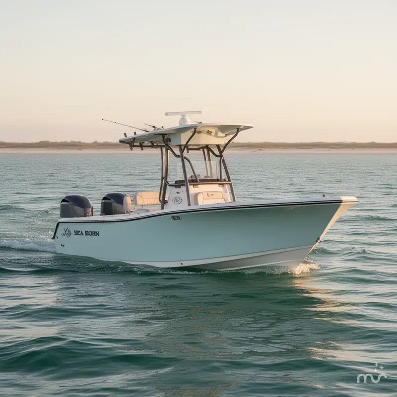 Slide: The Image of Sea Born LX22 Center Console 2023 - 0
