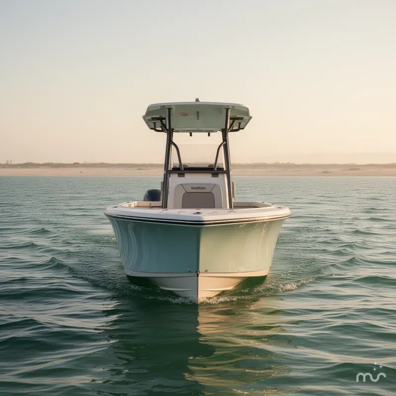 Slide: The Image of Sea Born LX22 Center Console 2023 - 2