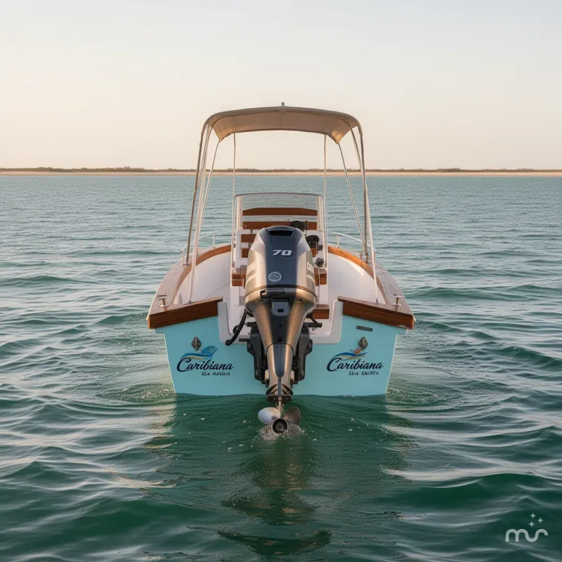 Slide: The Image of Caribiana Sea Skiffs 23 Aruba 2019 - 2