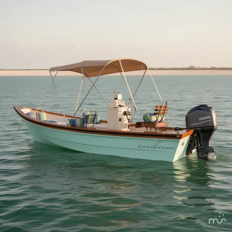 Slide: The Image of Caribiana Sea Skiffs 23 Aruba 2019 - 3