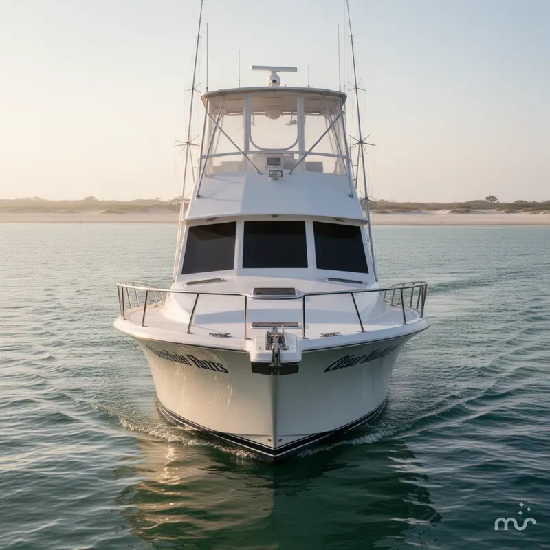 Slide: The Image of Ocean Yachts 38 Super Sports 1988 - 3