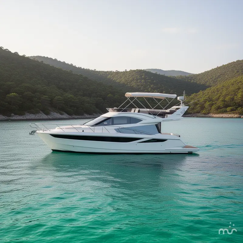 Slide: The Image of Galeon 420 Fly 2016 - 2