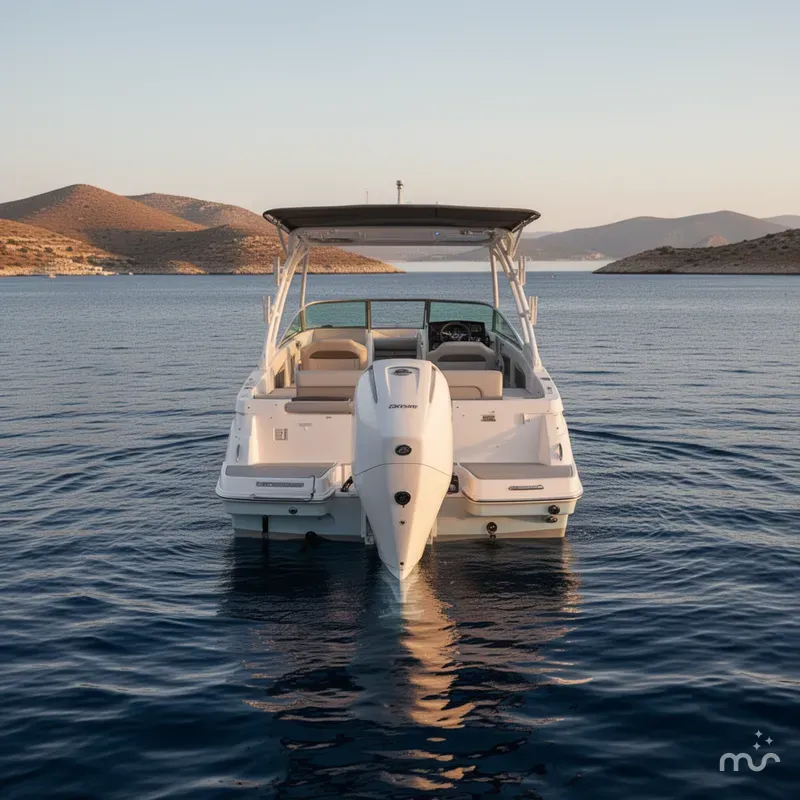 Slide: The Image of Crownline Boats 240 Finseeker DC w/ 300 HP DTS Mercury Outboard & 2025 - 3