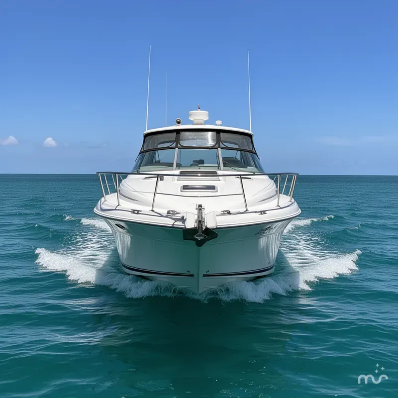 Slide: The Image of Sea Ray 410 Express Cruiser 2003 - 2