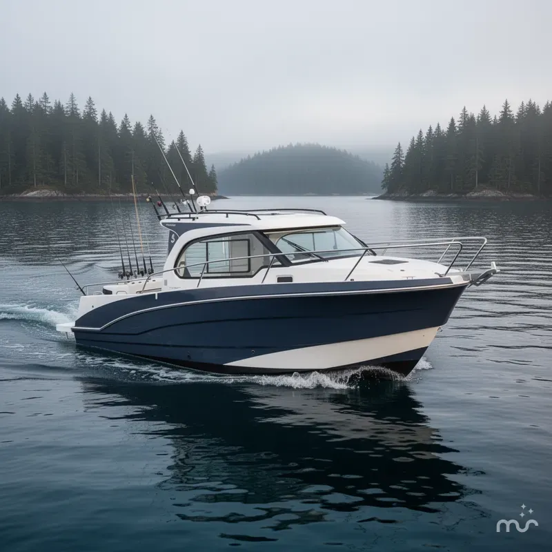 Slide: The Image of Beneteau Antares 8 Fishing 2024 - 2