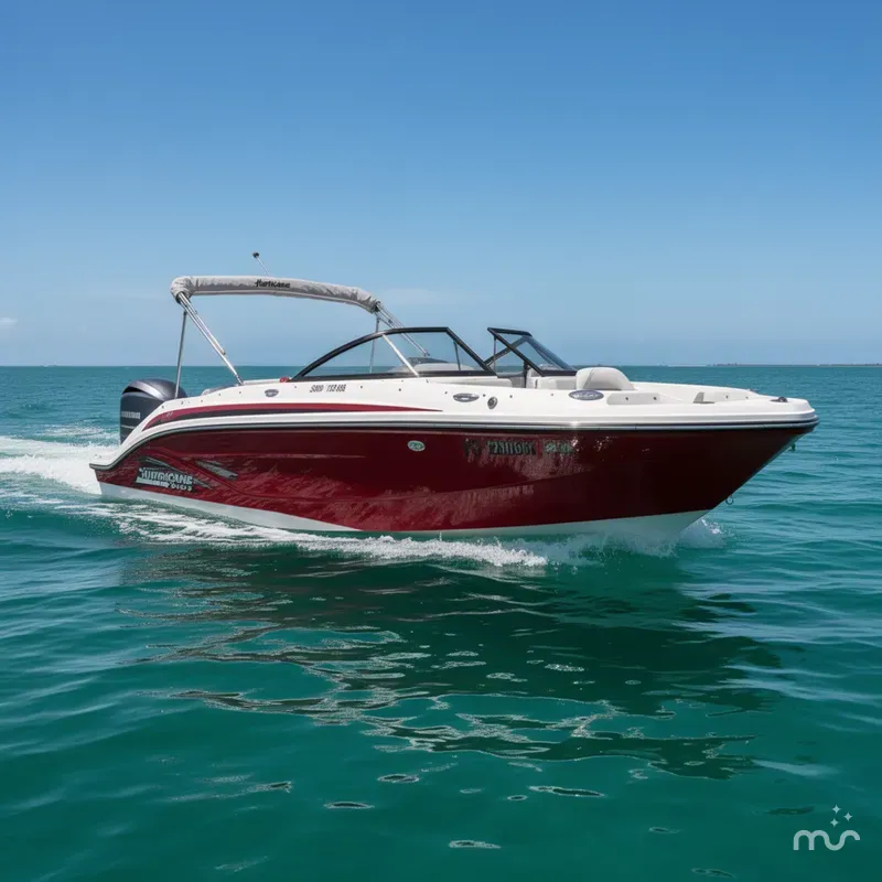 Slide: The Image of Hurricane SunDeck Sport 185 OB 2022 - 0
