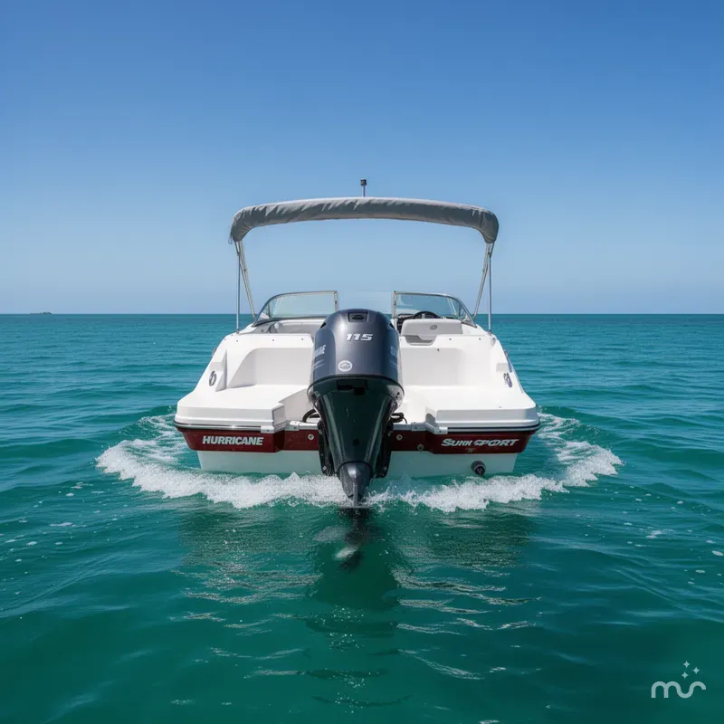 Slide: The Image of Hurricane SunDeck Sport 185 OB 2022 - 3