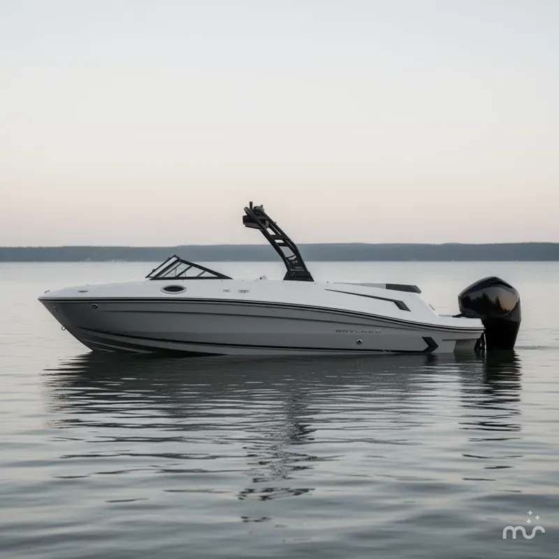 Slide: The Image of Bayliner VR6 Bowrider OB 2025 - 0