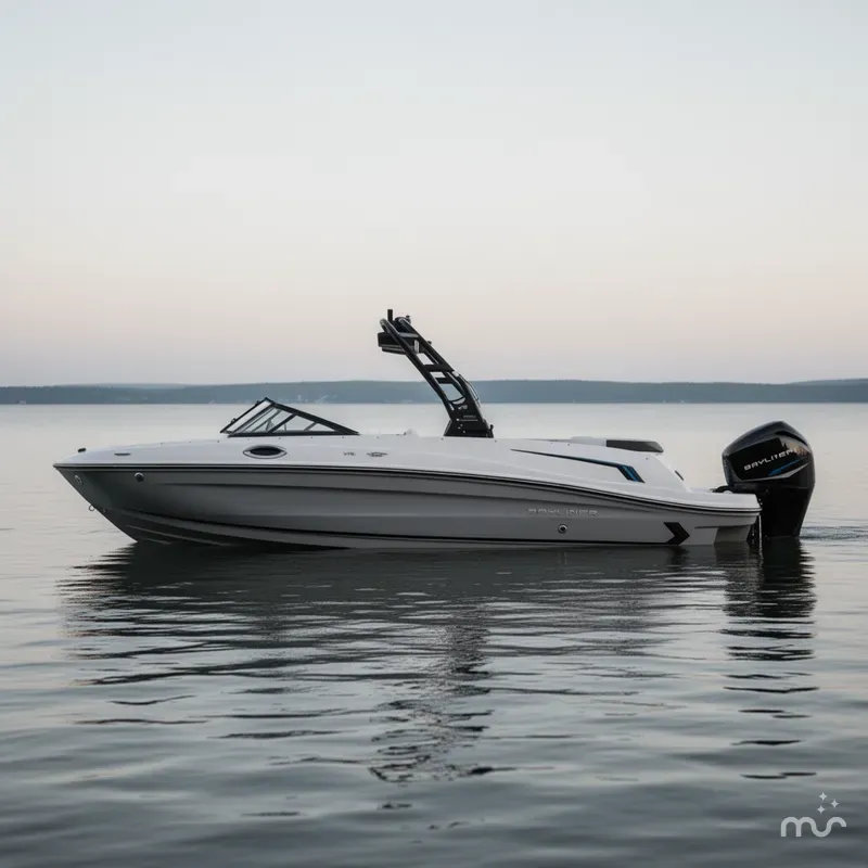 Slide: The Image of Bayliner VR6 Bowrider OB 2025 - 0