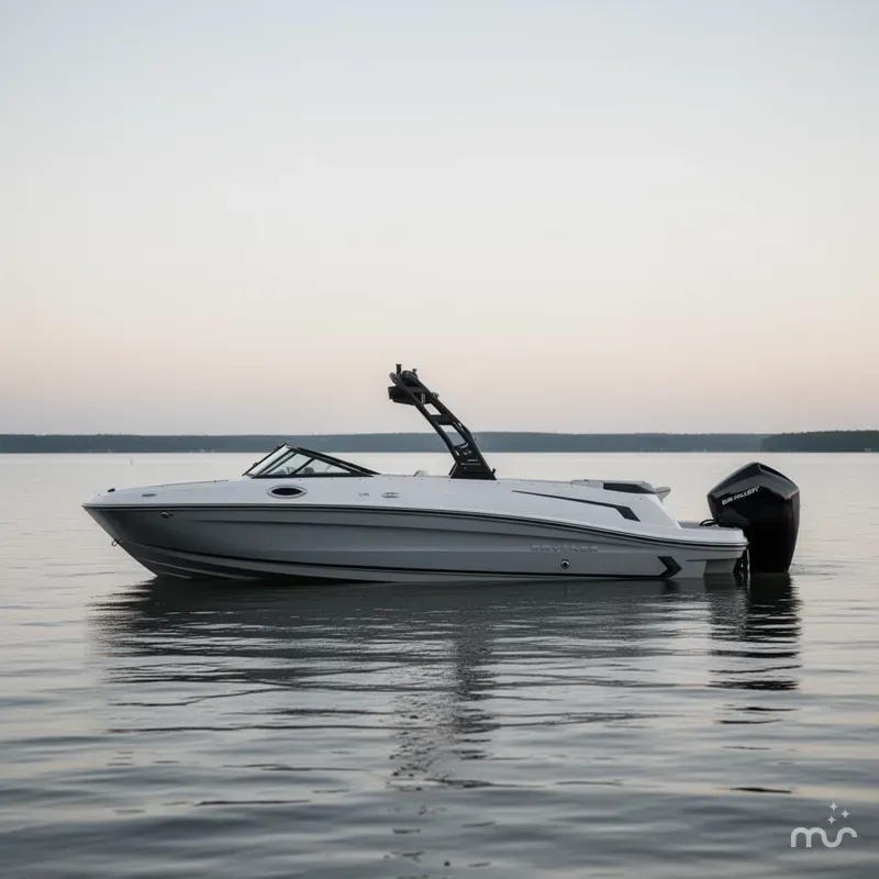 Slide: The Image of Bayliner VR6 Bowrider OB 2025 - 2