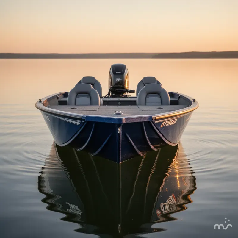 Slide: The Image of Lowe Stinger 175C W/75HP Mercury 2024 - 3