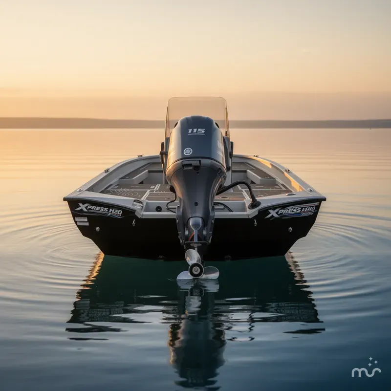Slide: The Image of Xpress H20 BAY W/ Yamaha 115 2024 - 2