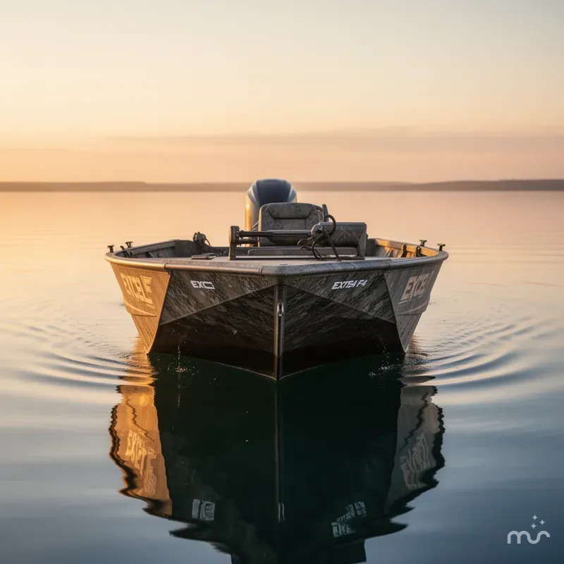 Slide: The Image of Excel 1754 F4 Shallow Water DGB W/ Mud Buddy HDR 40 Timb 2025 - 3