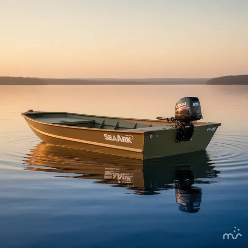 Slide: The Image of SeaArk 1648 SPECIAL W/ SUZUKI 25 TILLER 2025 - 0