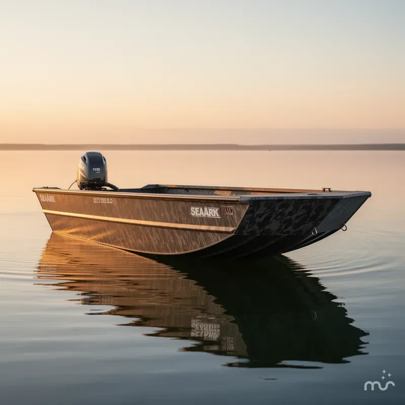 Slide: The Image of SeaArk 2072 DXS SLD W/ SUZUKI 115 TILLER 2025 - 3