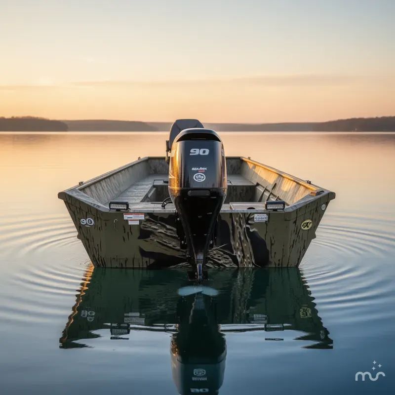 Slide: The Image of SeaArk 2072 SLD SUZUKI 90 TILLER HANDLE 2019 - 2