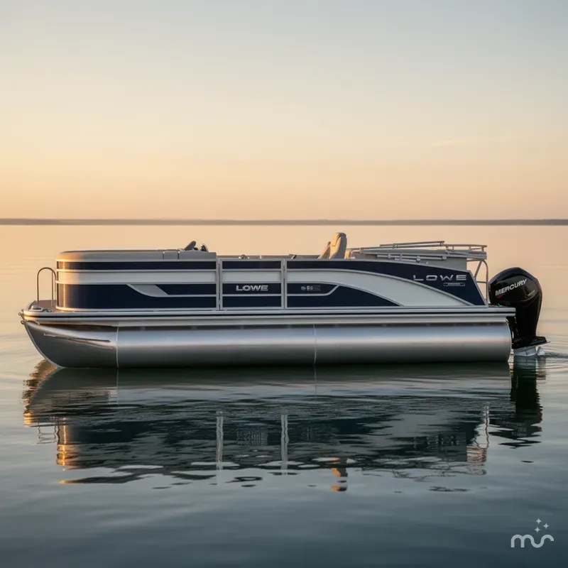Slide: The Image of Lowe SS210 WALK THRU W/115HP Mercury 2023 - 1