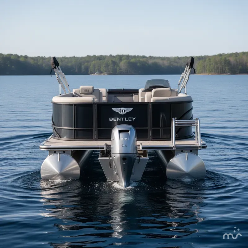 Slide: The Image of Bentley Pontoons 200 LE Cruise & Honda 4-Stroke EFI 2025 - 1