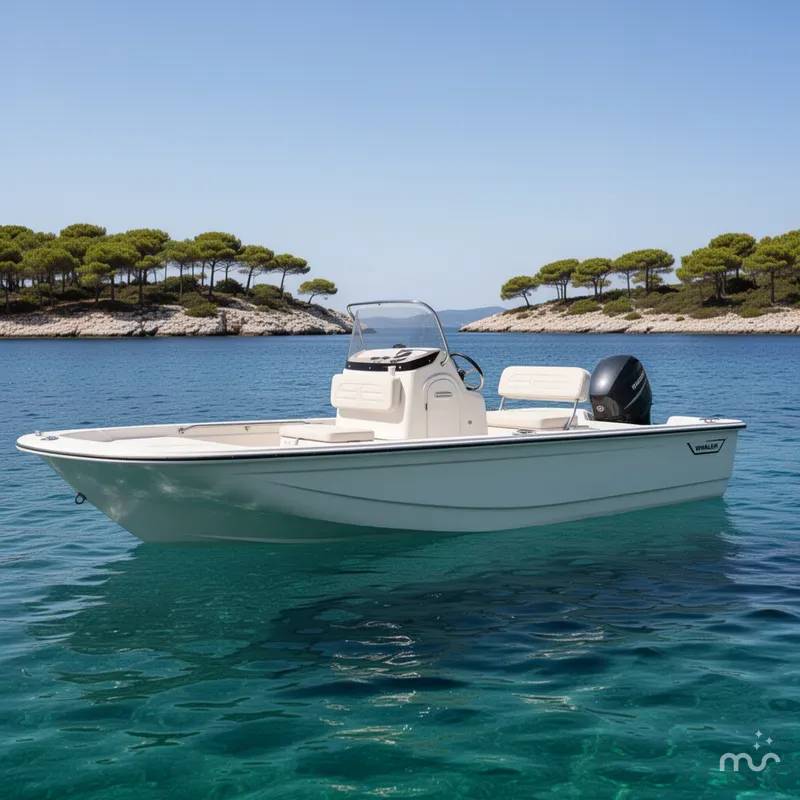 Slide: The Image of Boston Whaler 150 Montauk 2025 - 2