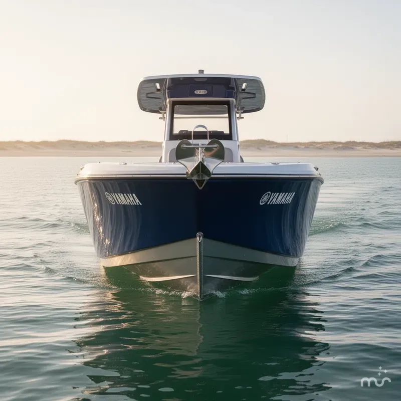 Slide: The Image of Yamaha 255 FSH SPORT H-YACHT BLUE-ALUMINUM 2025 - 1