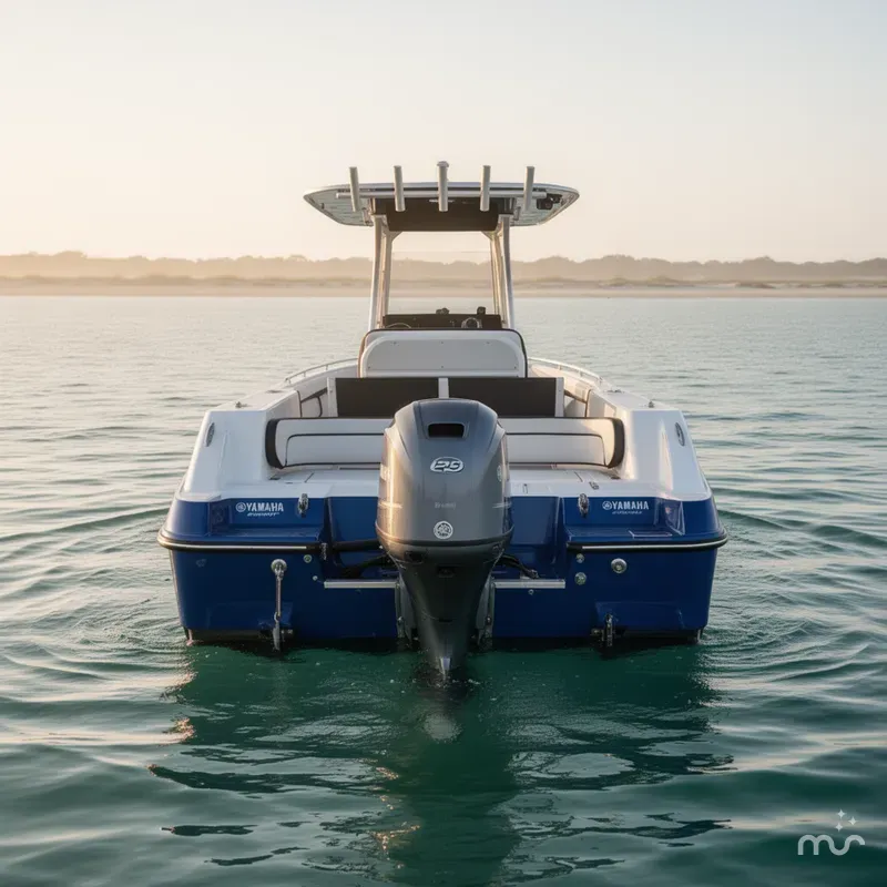 Slide: The Image of Yamaha 255 FSH SPORT H-YACHT BLUE-ALUMINUM 2025 - 3
