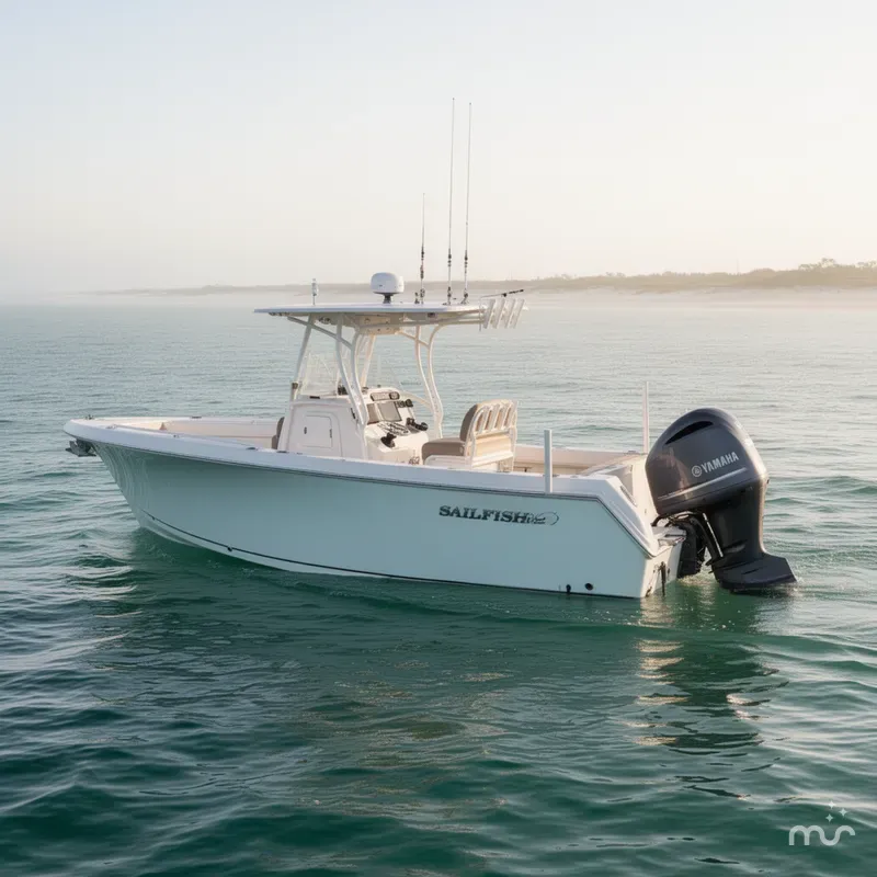 Slide: The Image of Sailfish 242 CC YAMAHA 300 RADAR AUTOPILOT TRAILER 2018 - 1