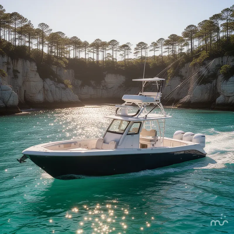Slide: The Image of Everglades 355 Center Console 2019 - 4