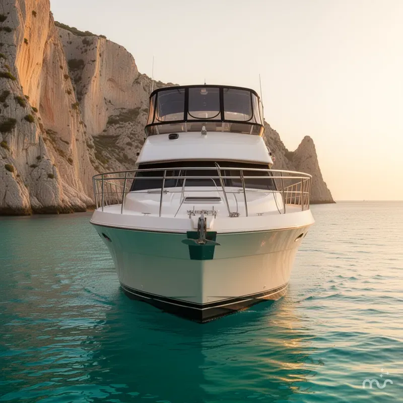 Slide: The Image of Carver Yachts 406 Motor Yacht 2001 - 1