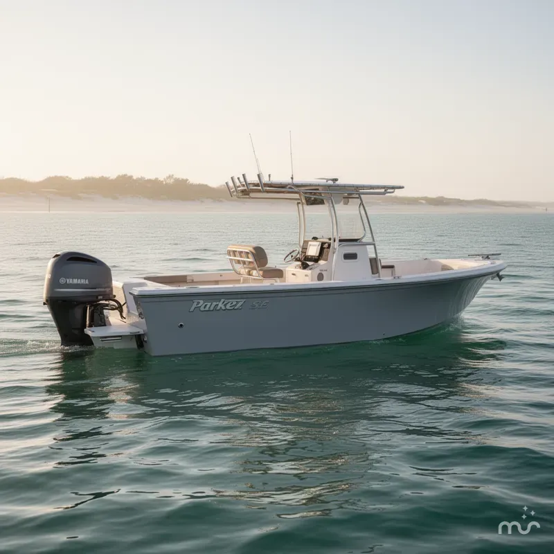 Slide: The Image of Parker 2500 SE center Console 2019 - 0