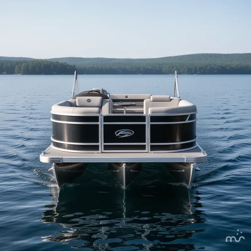 Slide: The Image of Princecraft Vectra 21 RL Swingback Lounge Pontoon & Mercury 4- 2025 - 1